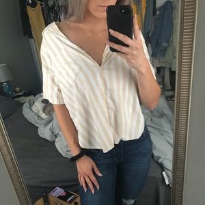 Striped button-down!